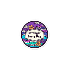 Load image into Gallery viewer, Feeling good • Stronger every day sticker
