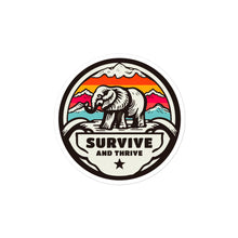 Load image into Gallery viewer, Strength in sobriety • Survive and thrive sticker
